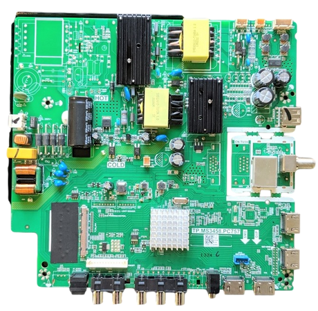 AE0011742 RCA Main Board/Power Supply, E203640, TP.MS3458.PC757, Z20061324, RTU4300