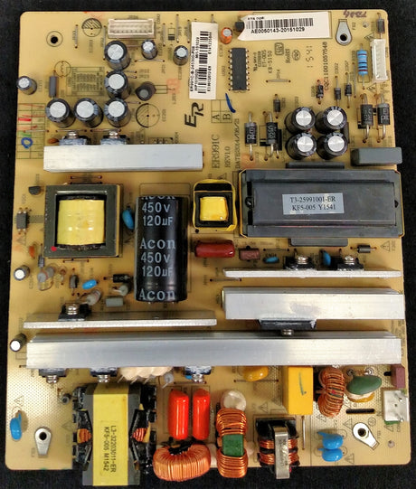 AE0050143 RCA Power Supply, ER991CB, CQC11001057548, SLD65A55RQ, 650AM7UD