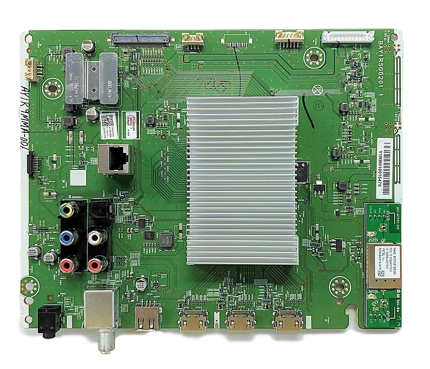 AY1R9MMA-001 Philips Main Board, BAY1RSG0201 1, AY1R9UH, AY1R9-MMA, 55PFL5402/F7