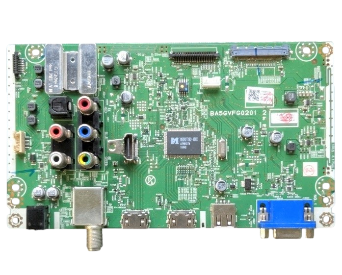 AYGRMMMA-001 Sanyo Main Board, BA5GVFG0201 2 , AYGRM-MMA,  AYGRMUH , FW55D25F B (SERIAL # DS9 )