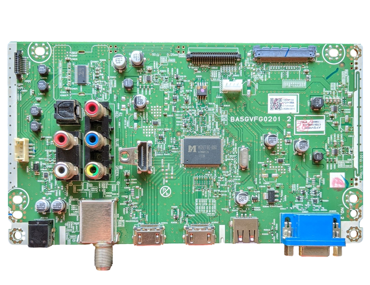 AYGVHMMA-001 Sanyo Main Board, BA5GVFG0201 2, AYGVH-MMA, AYGVHUH, FW43D25F