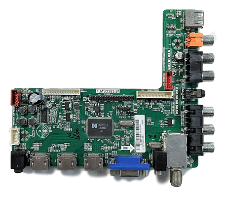 B14060479 RCA Main Board, J55BE925 main board, T.MS3393.81, LC550DUJ-SGE3, J55BE925