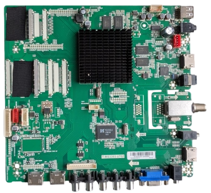 B16043297 Sansui Main Board, T.MS3393.U702, T650QVN04.5