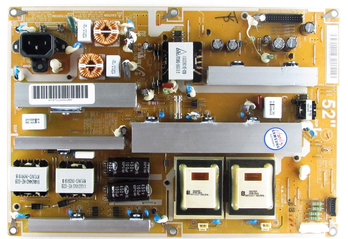 BN44-00267B Samsung TV Module, power supply, I52F1_9HS, LN52B530P7FXZA, LN52B550K1FXZA, LN52B610A5F