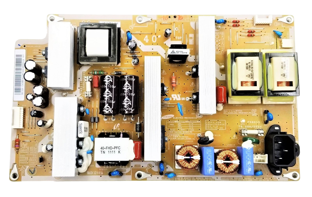 BN44-00340A Samsung TV Module, power supply, PSIV231510A, LN40C530F1F, LN40C550J1F, LN40C560J2FXZA