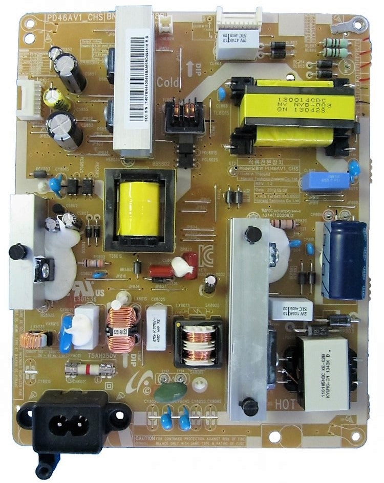 BN44-00498B Samsung TV Module, power supply, PD46AV1_CHS, UN46EH5300FXZA, UN40EH5000FXZA, UN40EH6000FXZA, UN40EH6050FXZA, UN46EH6000FXZA, UN46EH6070FXZA, UN46EH6000FXZC