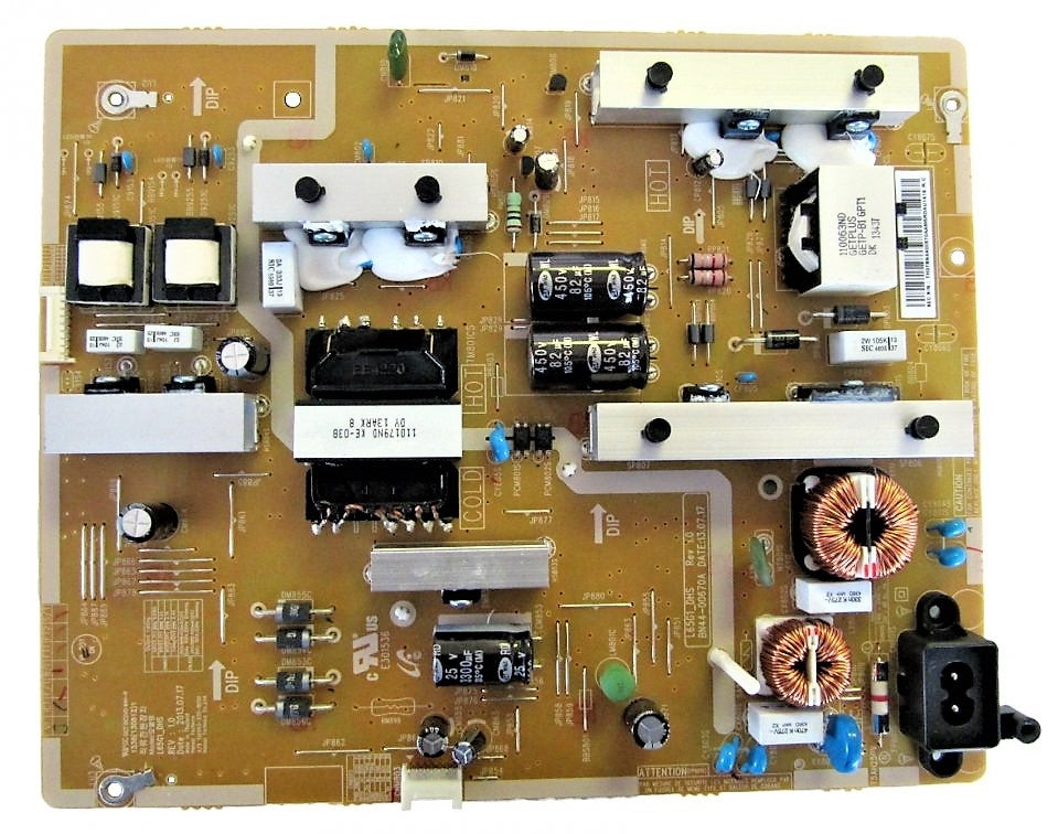 Samsung TV Power Supply Board BN44-00932M - Replacement For QN65Q60RAF, UN65RU8000F, UN65RU9000F Models