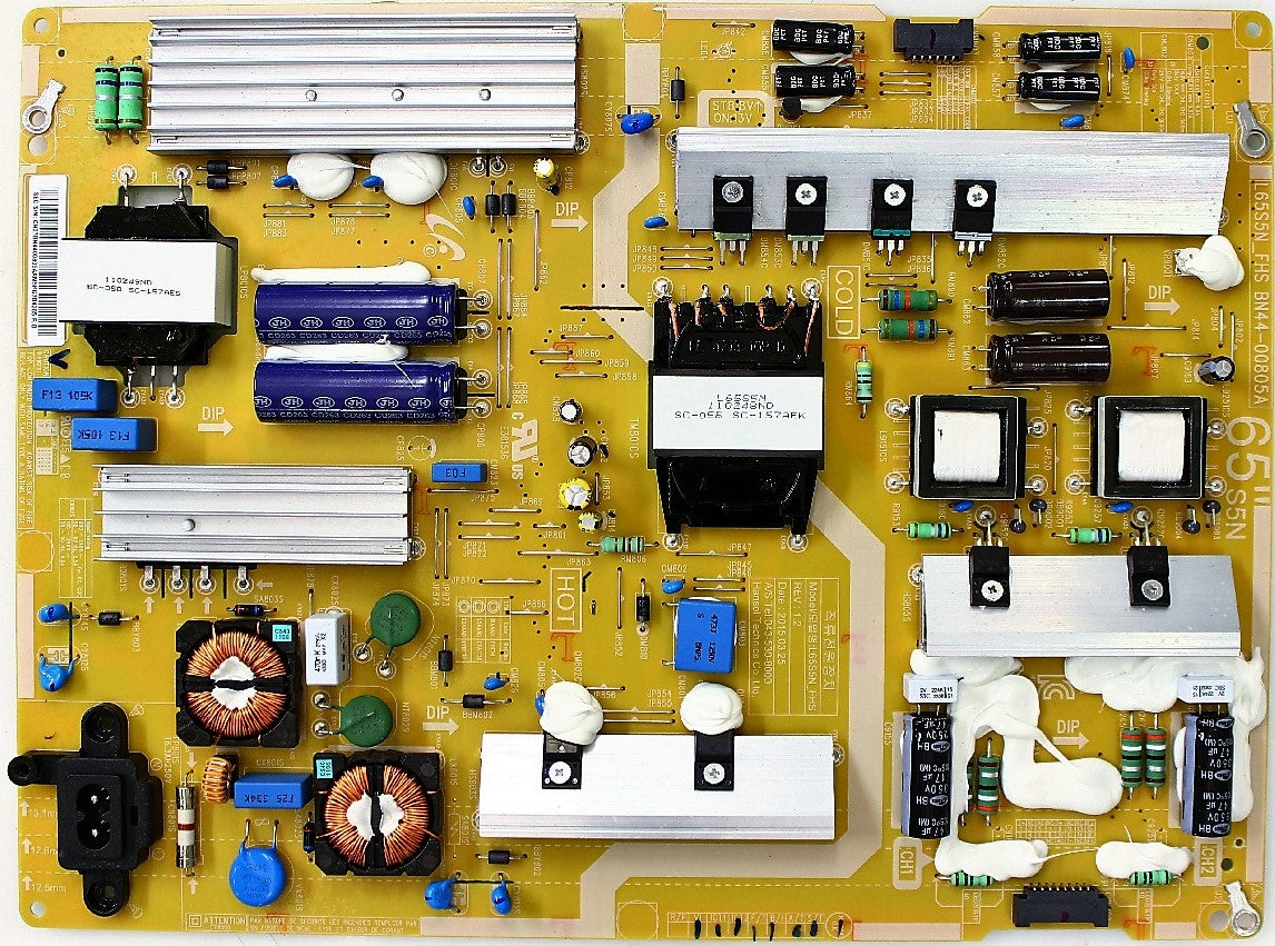 BN44-00805A Samsung power supply, L65S5N_FHS, UN65JU6400FXZA