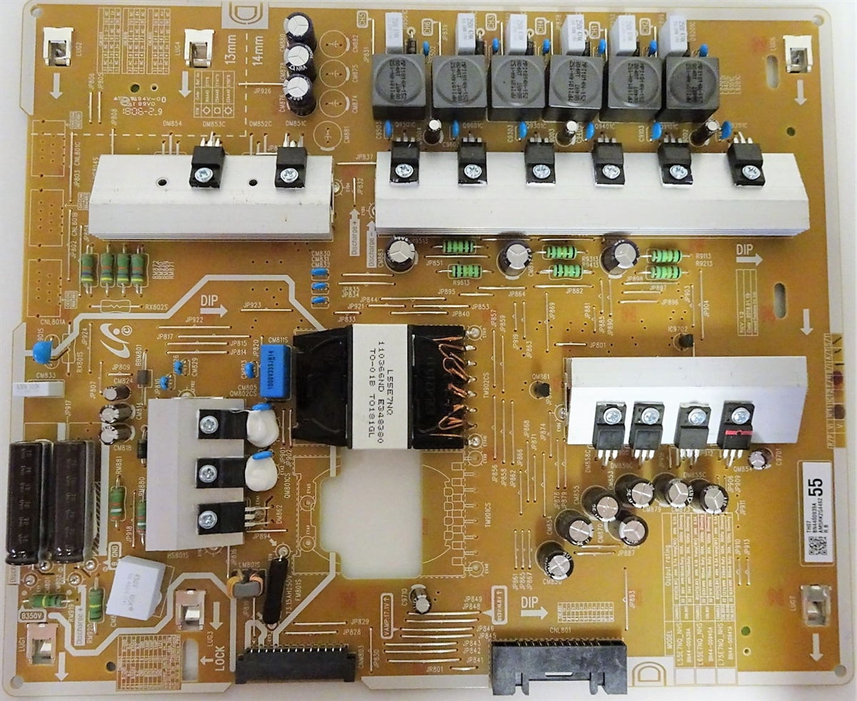 BN44-00939A Samsung Power Supply, LE55E7NQ_NHS, QN55Q7FNAFXZA, QN55Q7CNAFXZA, QN55Q75FNFXZA, QN55Q75CNFXZA