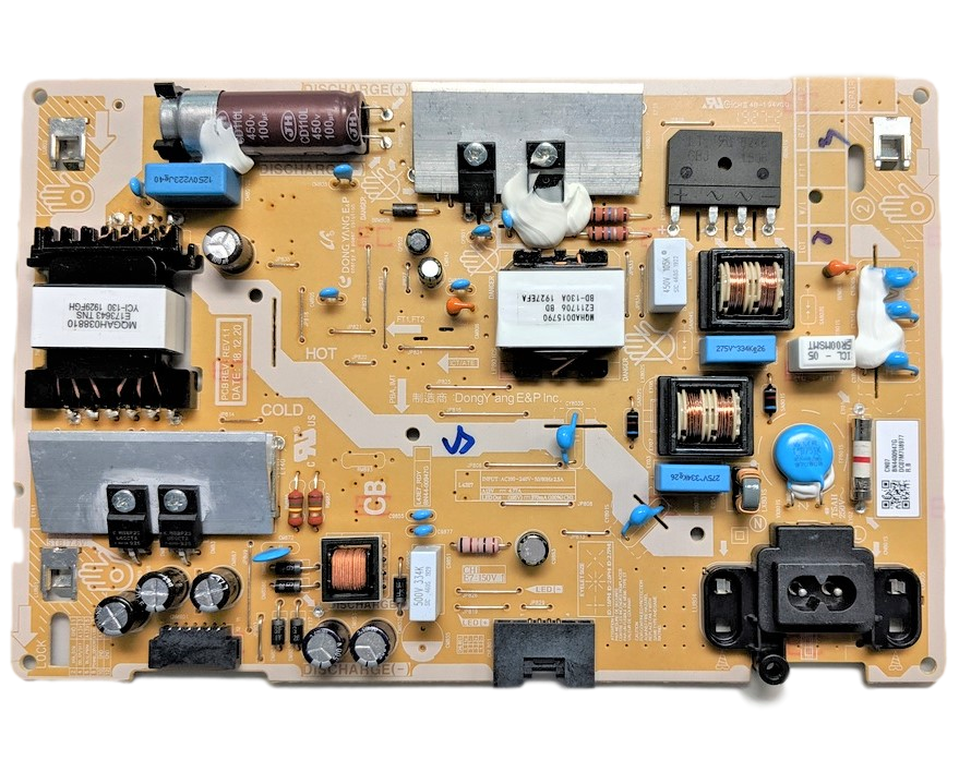 BN44-00947G Samsung Power Supply, BN44-00947G, UN43NU6950BXZA, UN43NU6900BXZA, UN43RU7200FXZA, UN43RU7100FXZA