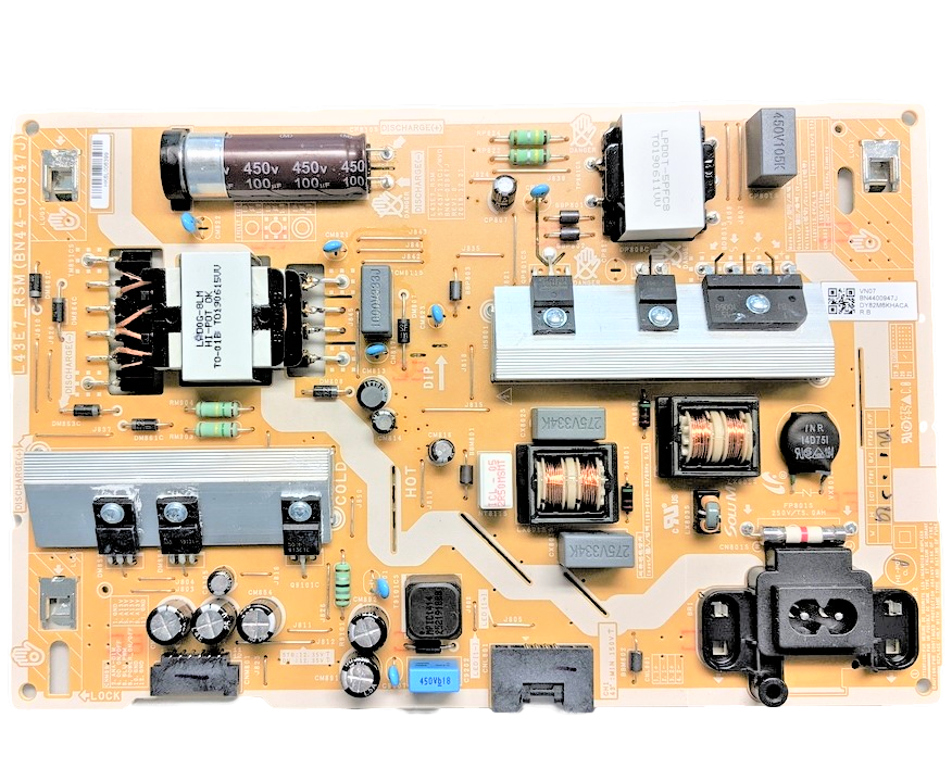 BN44-00947J Samsung Power Supply/LED Board, L43E7_RSM, BN4400947J, UN43RU7100FXZA