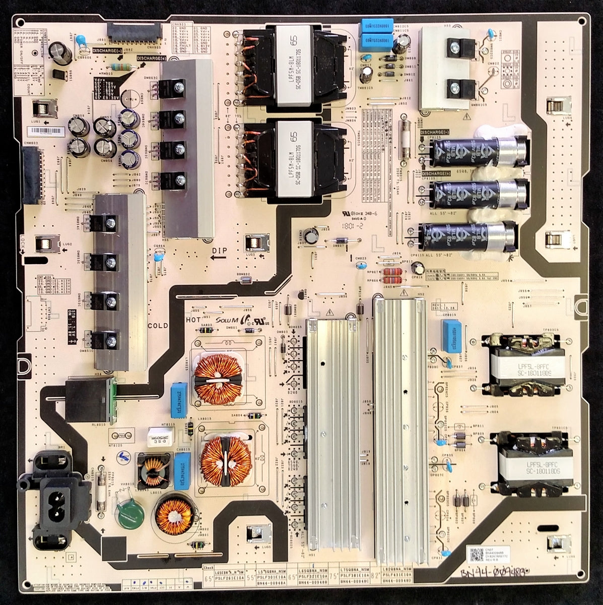 BN44-00948B Samsung Power Supply, L65Q8NA_NSM, PSLF321E10A, QN65Q8FNBFXZA