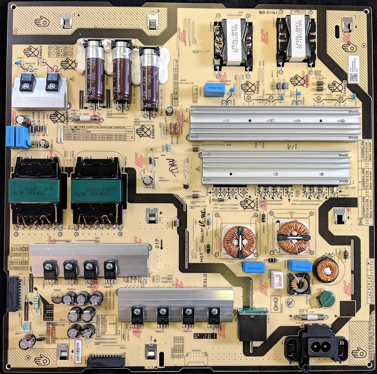 BN44-00948F Samsung Power Supply, PSLF321E10B, L65Q8NVA_NSM, QN65Q8FNBFXZA