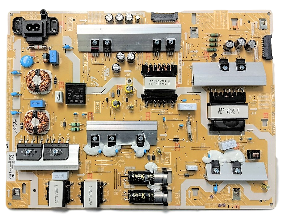 BN44-00982A Samsung Power Supply, L65S7NA_RHS, BN4400982A, (TH07), QN65Q70RAFXZA, QN65Q7DRAFXZA