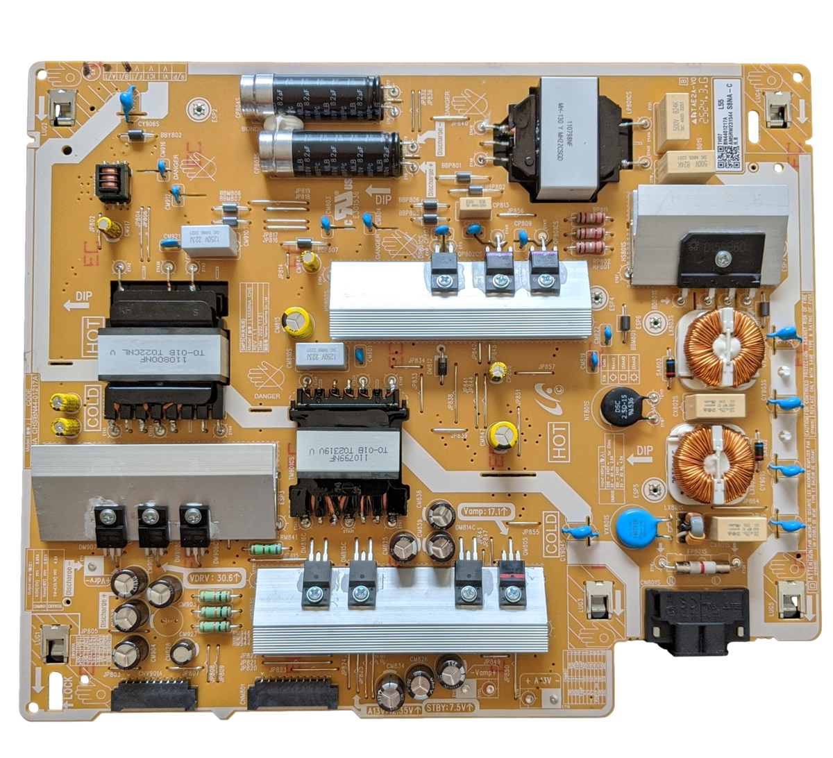 BN44-01217A Samsung Power Supply, L55S8NA_CHS, BN4401217A QN55Q80CAFXZA, QN55Q80CAFXZA