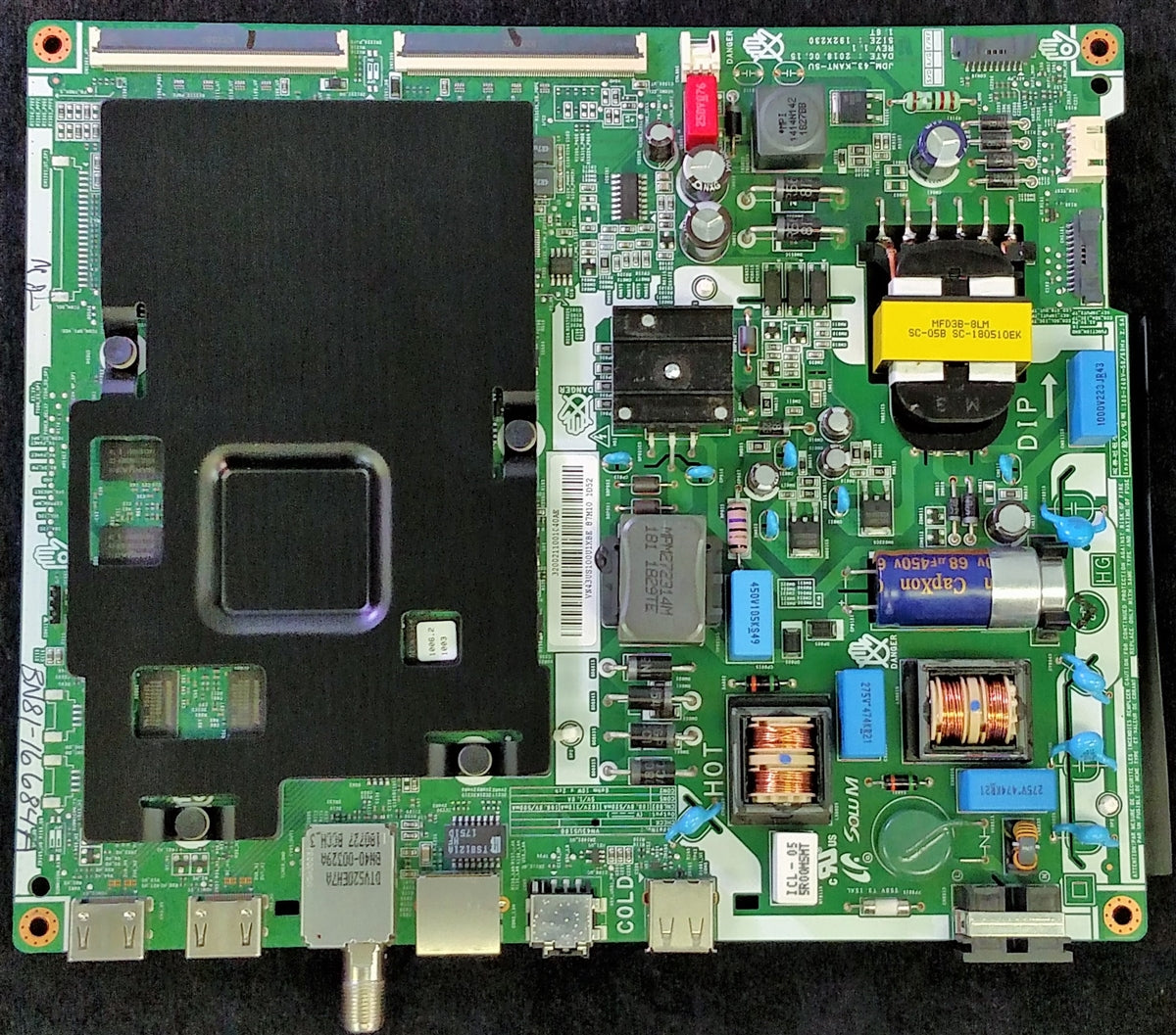 BN81-16684A Samsung Main Board, JDM_KANT-SU, VN43US100, UN43NU6900FXZA, UN43NU6950FXZA