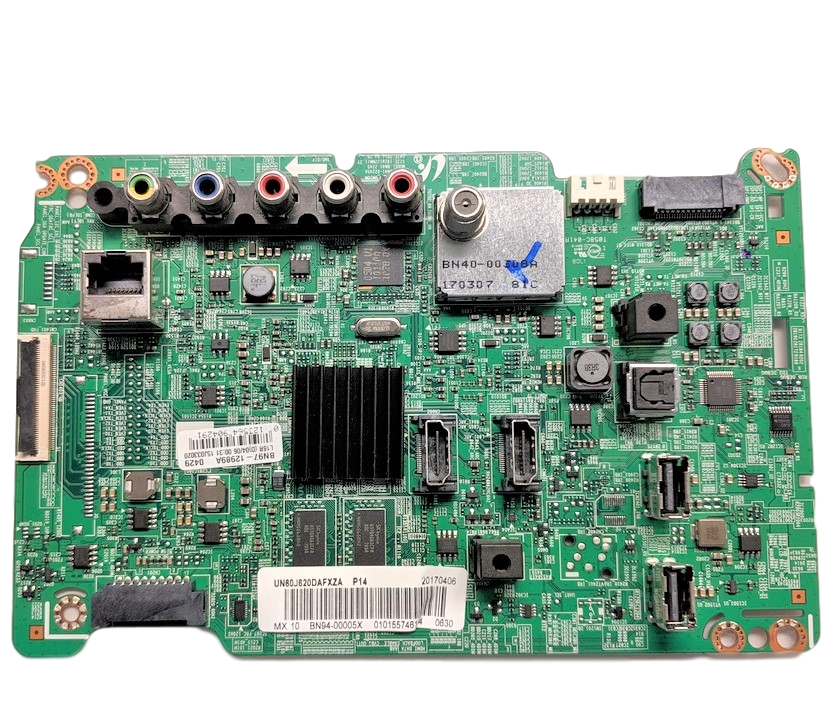 BN94-00005X Samsung Main Board, BN97-12989A, BN41-02245A, UN60J620DAFXZA