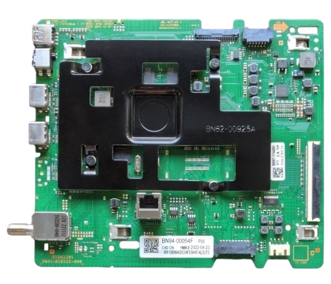 BN94-00054F Samsung Main Board, BN97-17455H, BN41-02852E, UN58TU7000F YA08, UN58TU7000FXZA, UN58TU700DFXZA