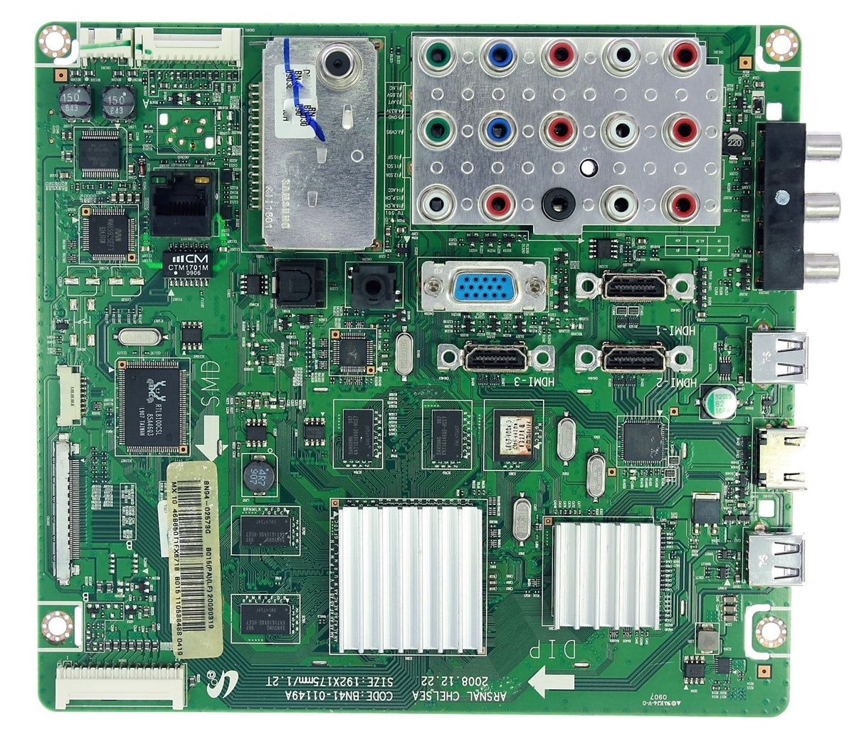 BN94-02573E Samsung TV Module, Main Board, BN41-01149A, BN97-03088E, LN55B650T1FXZA