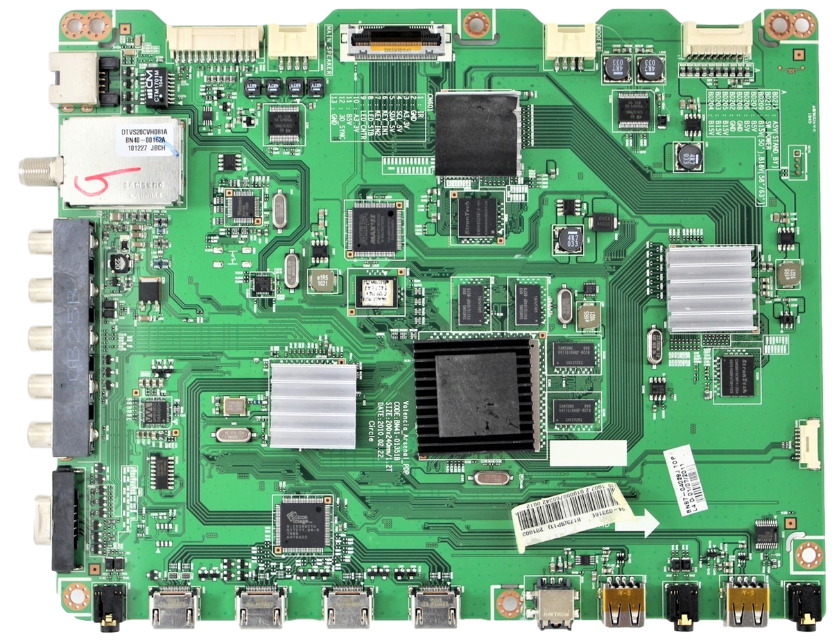 BN94-03316E Samsung Main Board, BN41-01351B, BN97-04034H, PN58C6500TFXZA