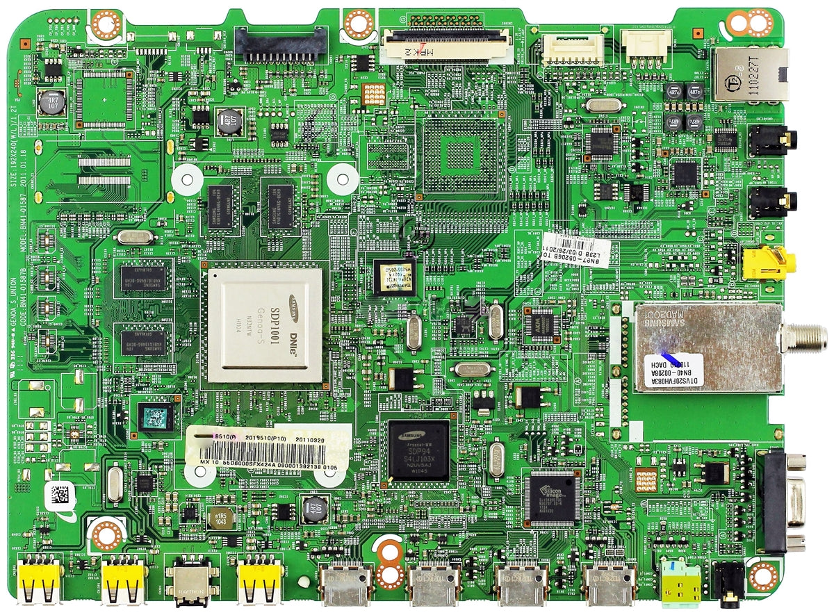 BN94-04358K Samsung TV Module, main unit, BN41-01587B, BN97-05206B, UN55D6000SFXZA