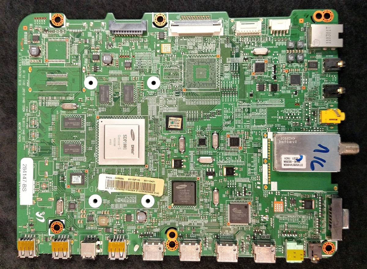 BN94-04358N Samsung Main Board, BN97-06022A, BN41-01587E, UN46D6050TFXZA