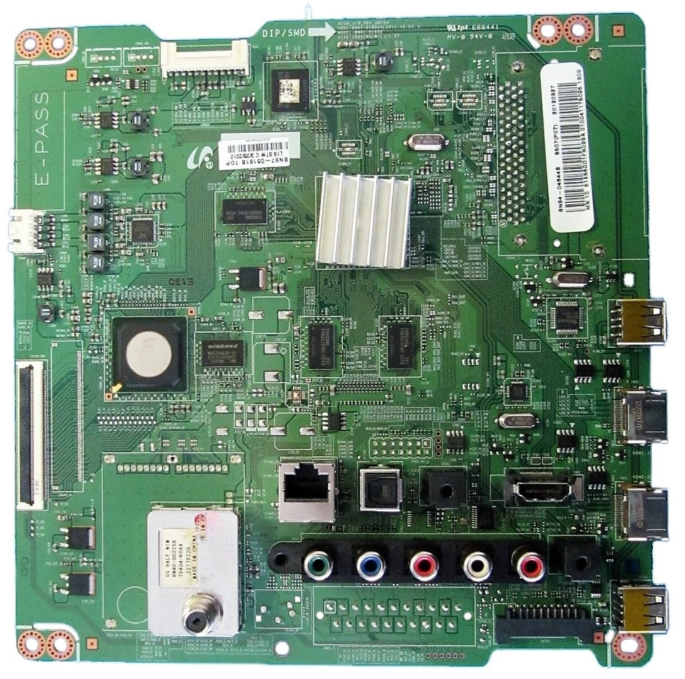 BN94-04644B Samsung TV Module, main board, BN41-01802A, BN97-05181B, PN51E550D1FXZA