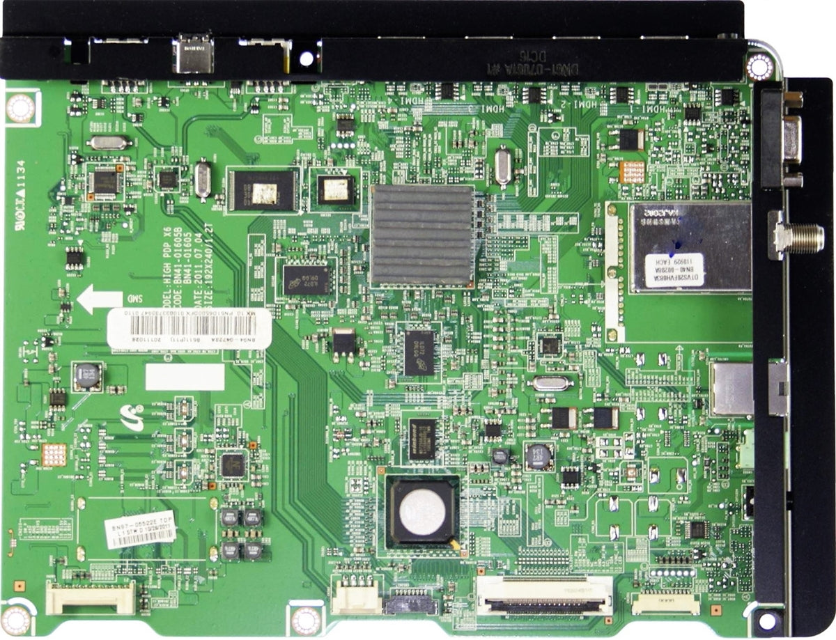 BN94-04689A Samsung Main Board, BN41-01605A, BN97-05522E, PN51D7000FFXZA, PN51D8000FFXZA