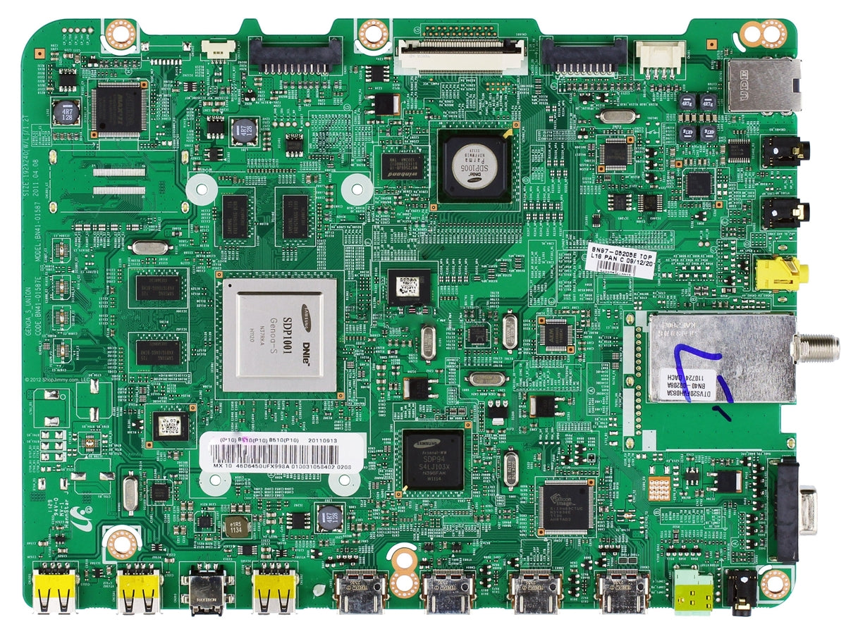 BN94-05038Q Samsung TV Module, main board, BN41-01587B, BN97-05205E, UN46D6420UFXZA