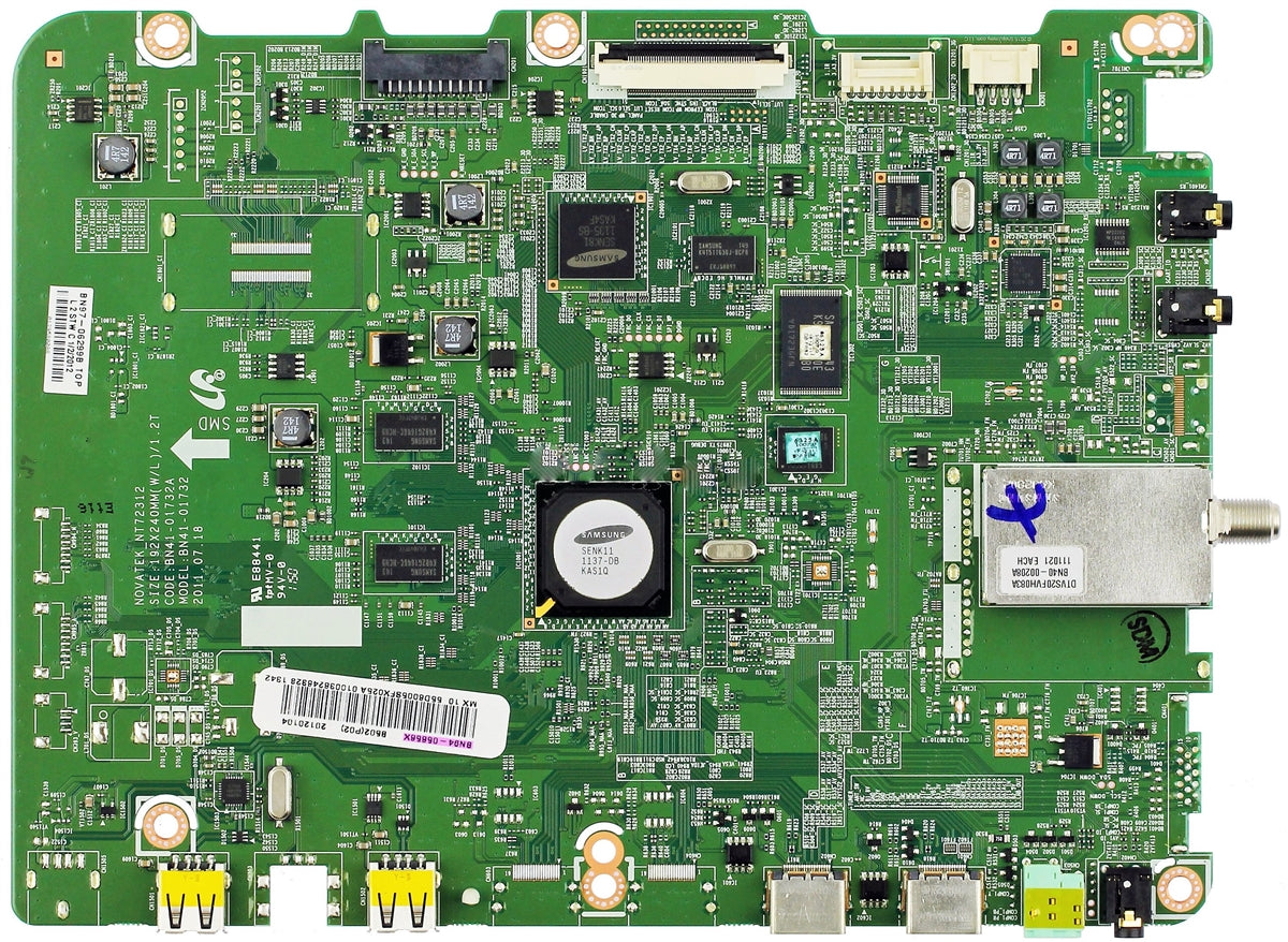 BN94-05656X Samsung TV Module, main board, BN41-01732A, UN55D6005SFXZA