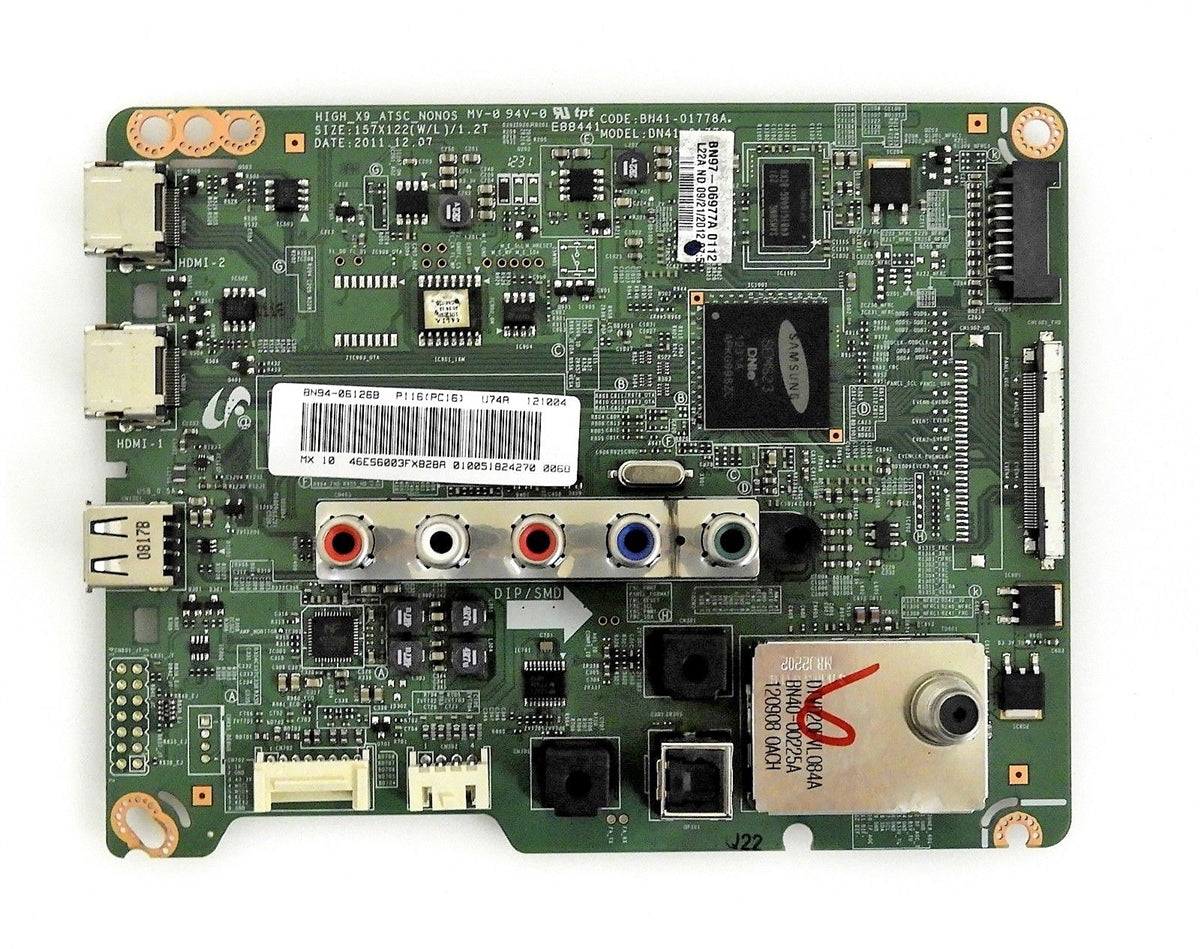 BN94-06126A Samsung TV Module, Main Board, BN41-01778A, BN97-06977A, UN46ES6003FXZA