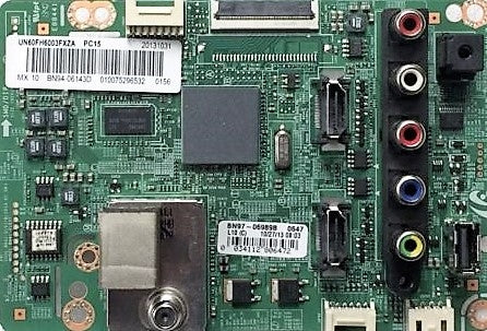 BN94-06143D Samsung Main Board, BN41-01937B, BN97-06989B, UN60FH6003FXZA