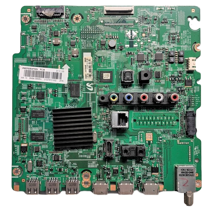 BN94-06695U Samsung Main Board, BN41-01958B, BN97-07704B, UN60F6350AFXZA, UN60F6350AFXZA IS02