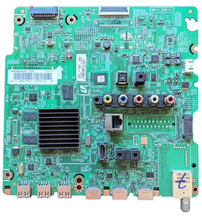 BN94-06742C Samsung TV Module, main board, BN41-01958B, BN97-07704D, UN50F6400AFXZA