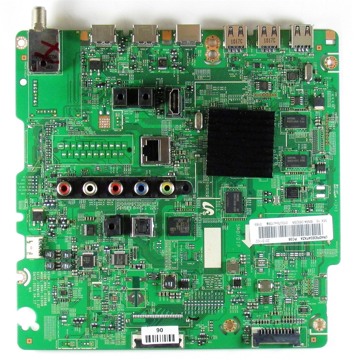 BN94-06929A Samsung TV Module, main board, BN97-07704A, BN41-01958B, UN40F6300AFXZA