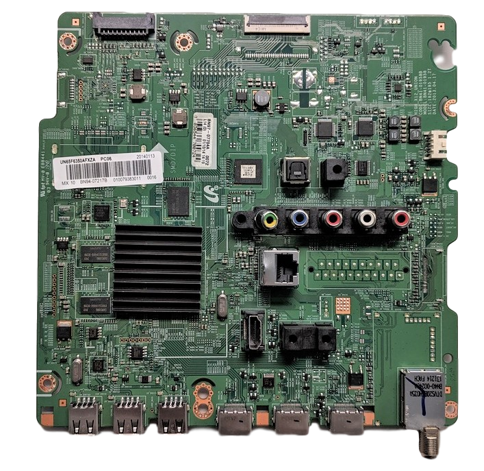 BN94-07217B Samsung Main Board, BN94-07217B, BN97-07704A, BN41-01958B, UN65F6350AFXZA