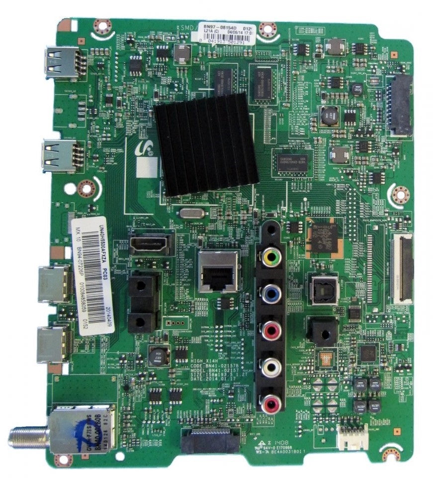 BN94-07226P Samsung TV Module, main board, BN41-02157B, BN97-08154D, UN40H5500AFXZA