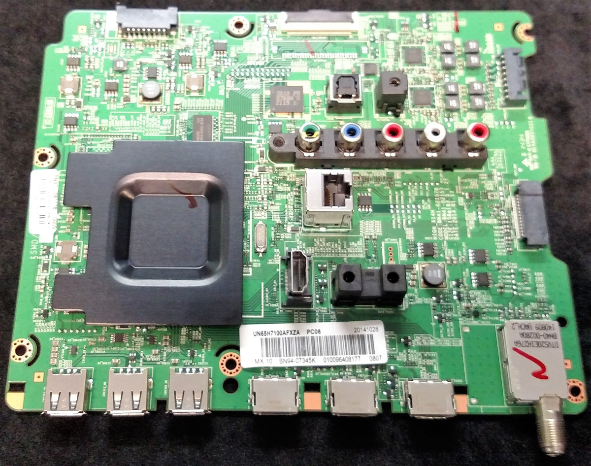 BN94-07345K SAMSUNG MAIN BOARD, BN97-08117B, BN41-02157B, UN65H7100AFXZA