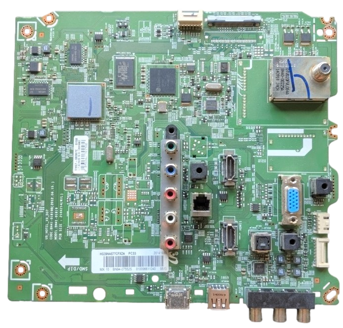 BN94-07552S Samsung Main Board, BN97-08367C, BN41-01819B, HG39NA577CF