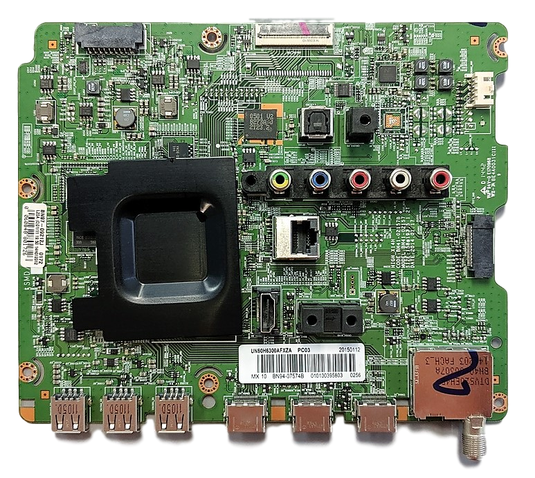 BN94-07574B Samsung Main Board, BN97-09212J, BN41-02157B, UN60H6300AFXZA