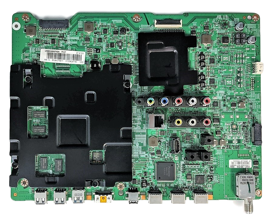 BN94-07581T Samsung Main Board, BN97-08125A, BN41-02206B, UN50HU6900FXZA IS01