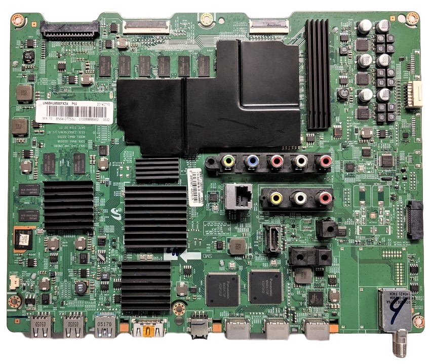 BN94-07753U Samsung Main Board, BN41-02205B, BN97-08312P, UN65HU8500FXZA