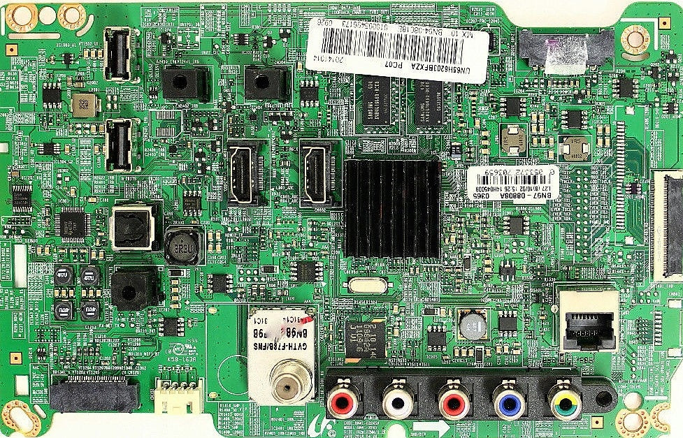 BN94-08018E Samsung Main Board, BN97-08808A, BN41-02245A, UN65H6203BFXZA