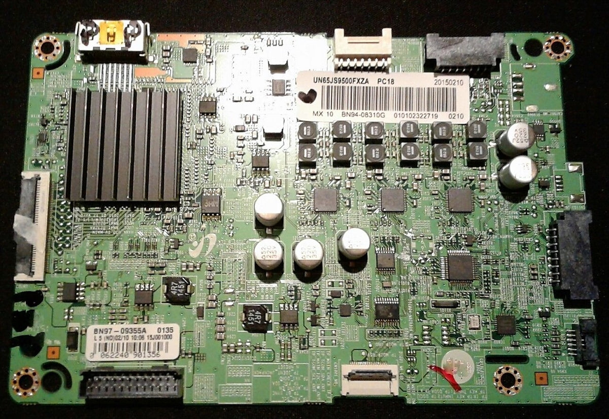 BN94-08310G Samsung Main Board, BN97-09355A, BN41-02328A, UN65JS9500FXZA