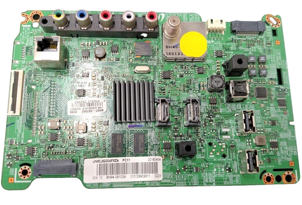 BN94-09103A Samsung Main Board, BN97-09756Z, BN41-02245A, UN55J6200AFXZA, UN55J6200AFXZA