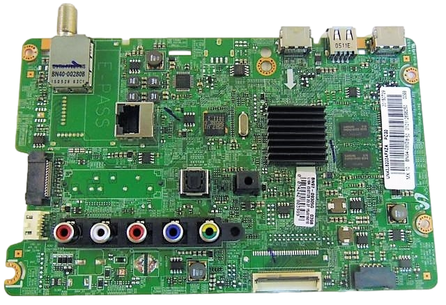 BN94-09536L Samsung Main Board, BN97-09305G, BN41-02307B, BN94-12408V, UN43J5202AFXZA, UN46J5200AFXZA, UN43J5200AFXZA, UN43J5200AF