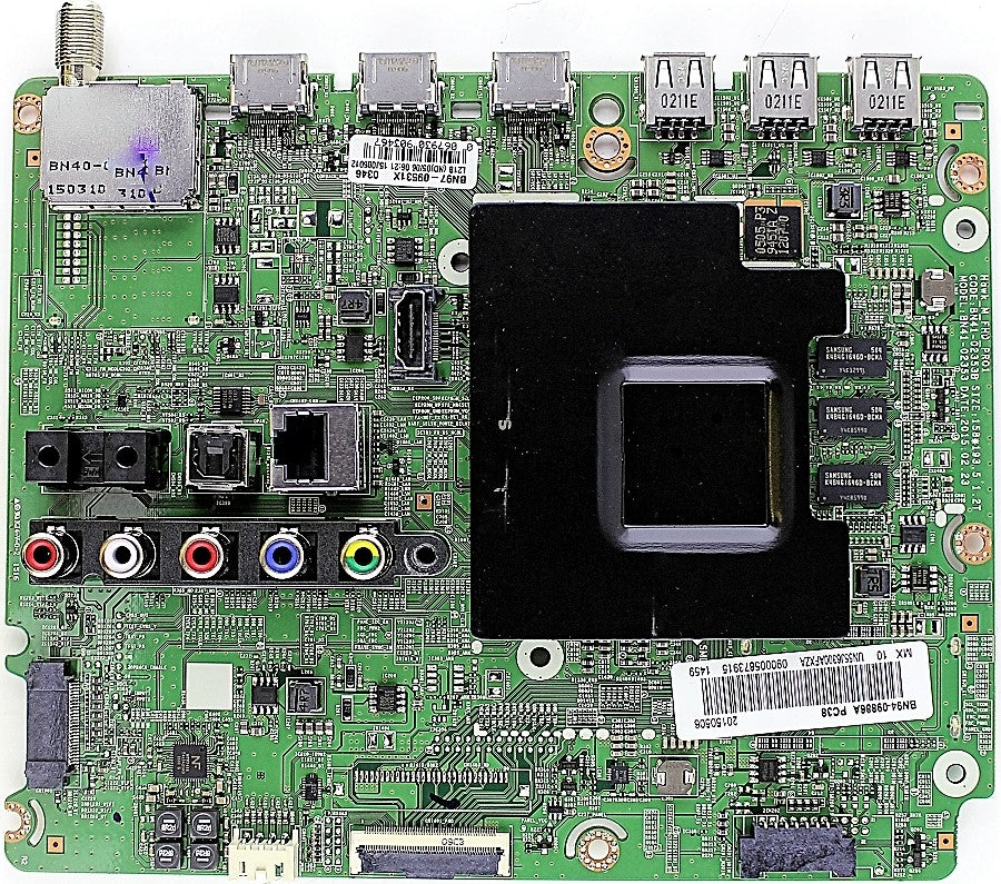 BN94-09886A Samsung Main Board, BN97-09531X, BN41-02353B, UN55J6300AFXZA, UN55J6300AFXZA VH03