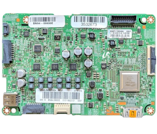 BN94-09930E Samsung Main Board, BN94-09930E, BN97-10240A, BN41-02328C, UN48JS9000FXZA