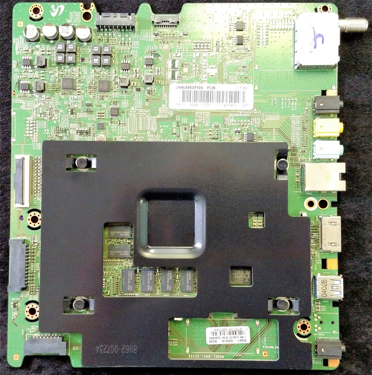 BN94-10155X Samsung Main Board, BN97-10261A, BN41-02356, BN41-02356C, UN48JS8500FXZA