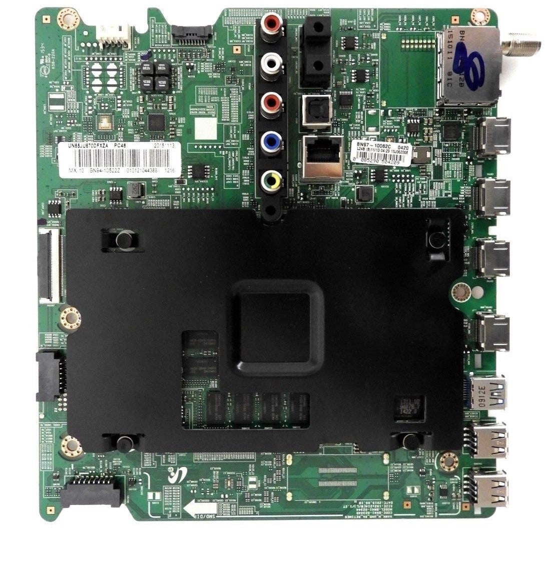 BN94-10522Z  Samsung Main Board, BN97-10062C, BN41-02344, UN65JU670DFXZA